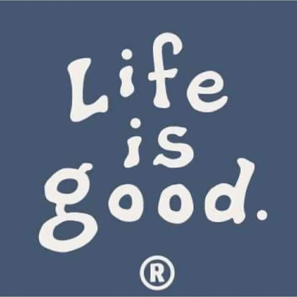 Life Is Good® Kids PEACE LOVE CUPCAKES Crusher Blue Short Sleeve Tee